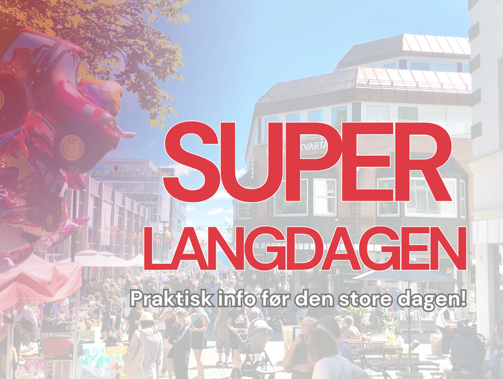 Praktisk info om Superlangdagen